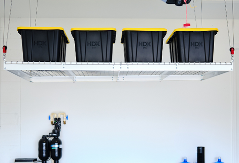 Maximize Your Garage Space: What to Store on Your Dura-Lift Elevate Motorized Storage Lift!