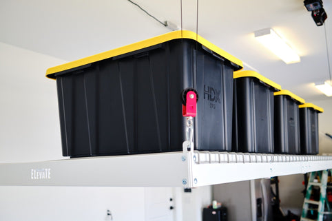 Introducing the Dura-Lift Elevate Motorized Storage Lift: Transform Your Garage at the Touch  of a Button
