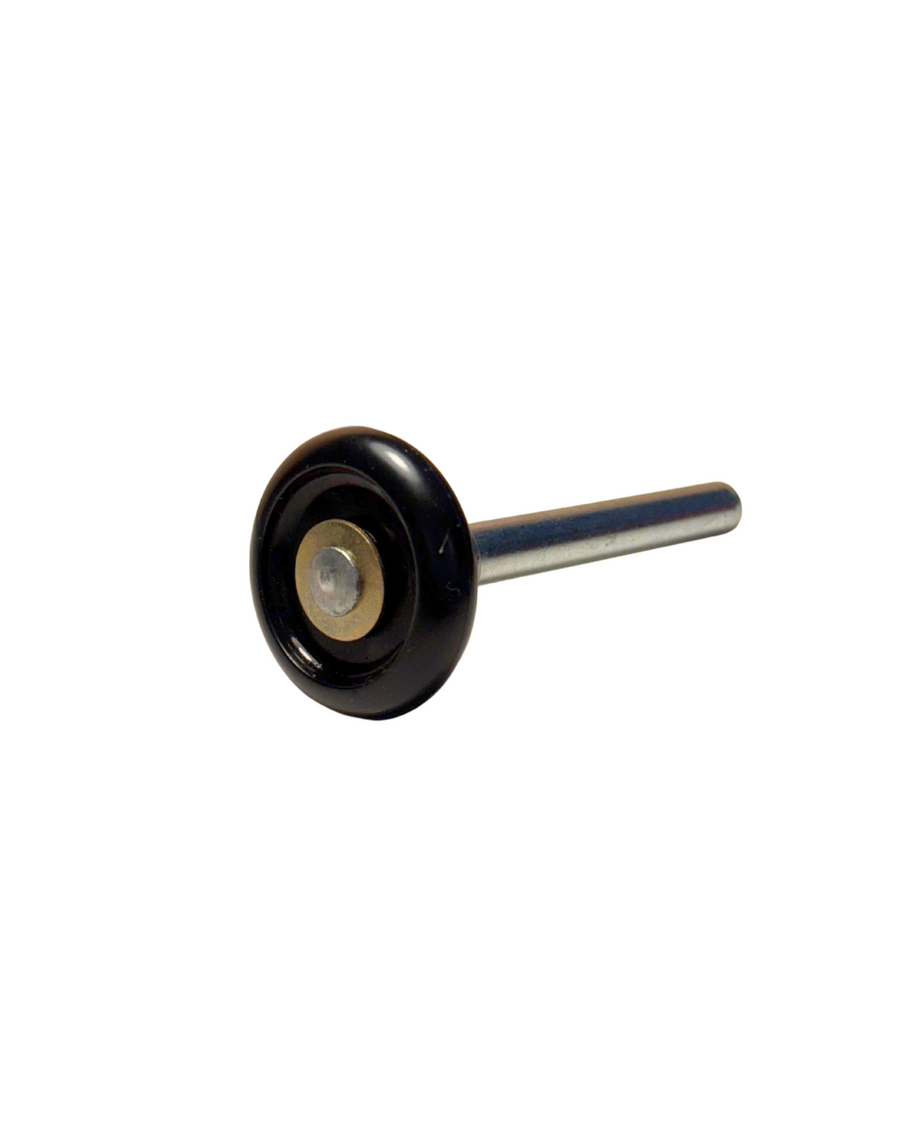 DURA-LIFT Light Duty Nylon Garage Door Roller – No Bearing, Plated Stem - 0120593BB