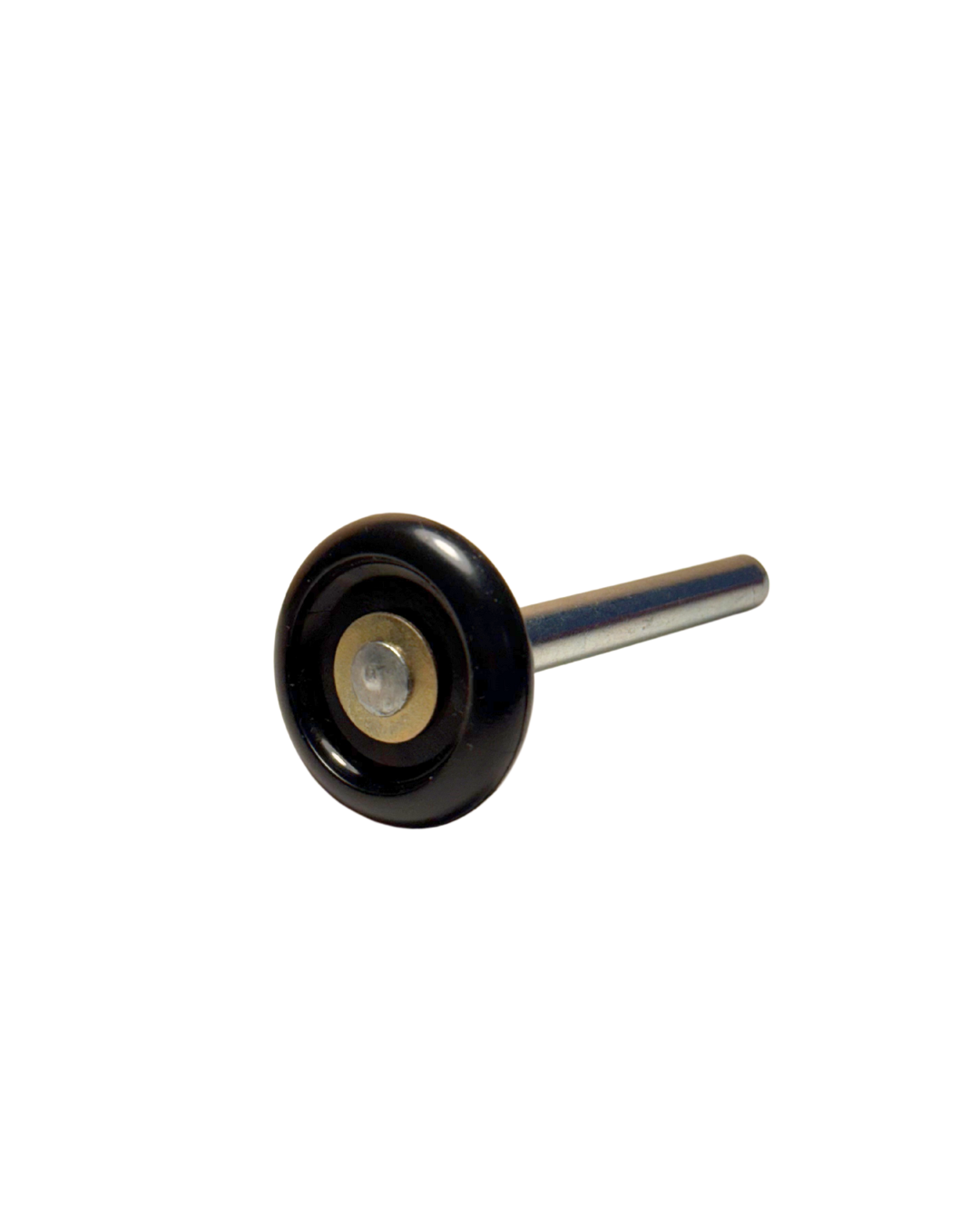 DURA-LIFT Light Duty Nylon Garage Door Roller – No Bearing, Plated Stem - 0120593BB