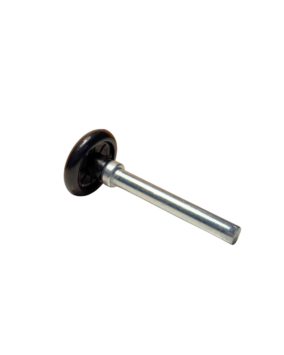 DURA-LIFT Light Duty Nylon Garage Door Roller – No Bearing, Plated Stem - 0120593BB