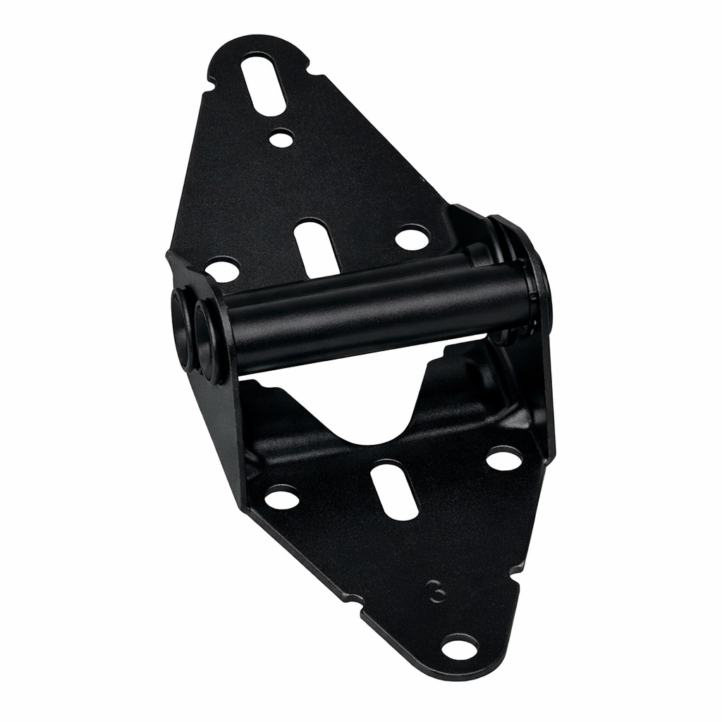 14-Gauge Hinge Powder Coat Black #3