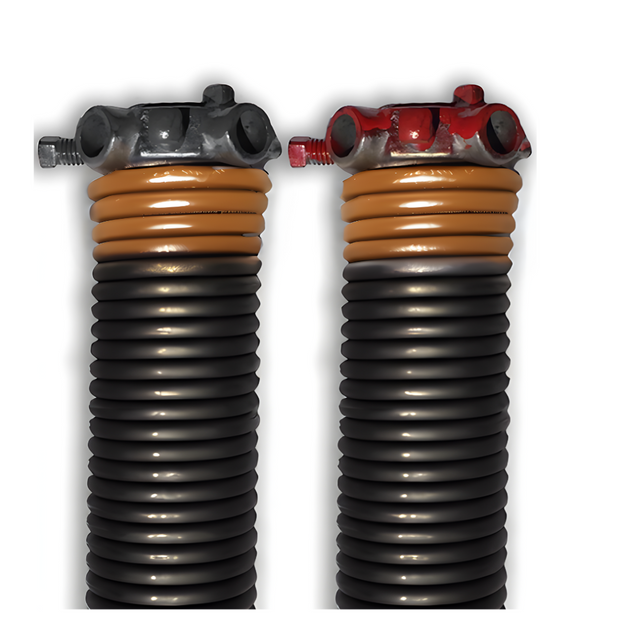 DURA-LIFE E-Coat .234 x 2 x 31 Torsion Spring & 18" Winding Rods