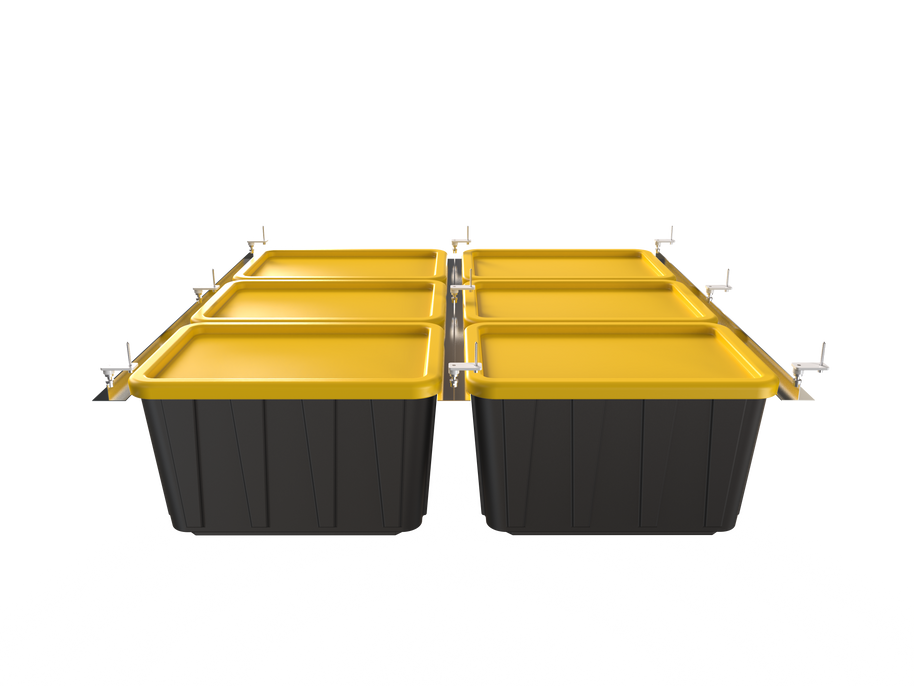 Dura-Lift Elevate Overhead Garage Slide Bin Storage System-BTriple