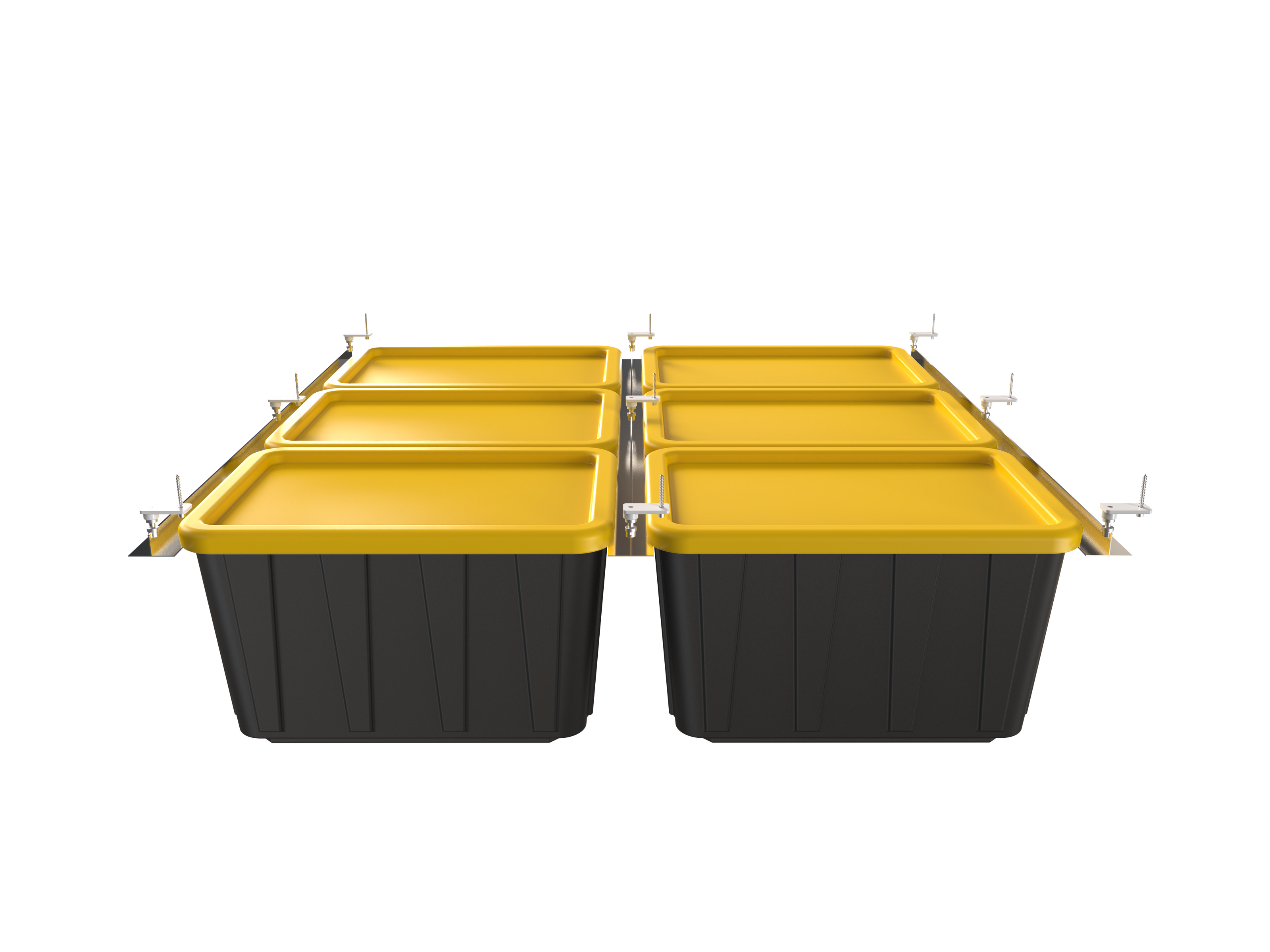 Dura-Lift Elevate Overhead Garage Slide Bin Storage System-BTriple