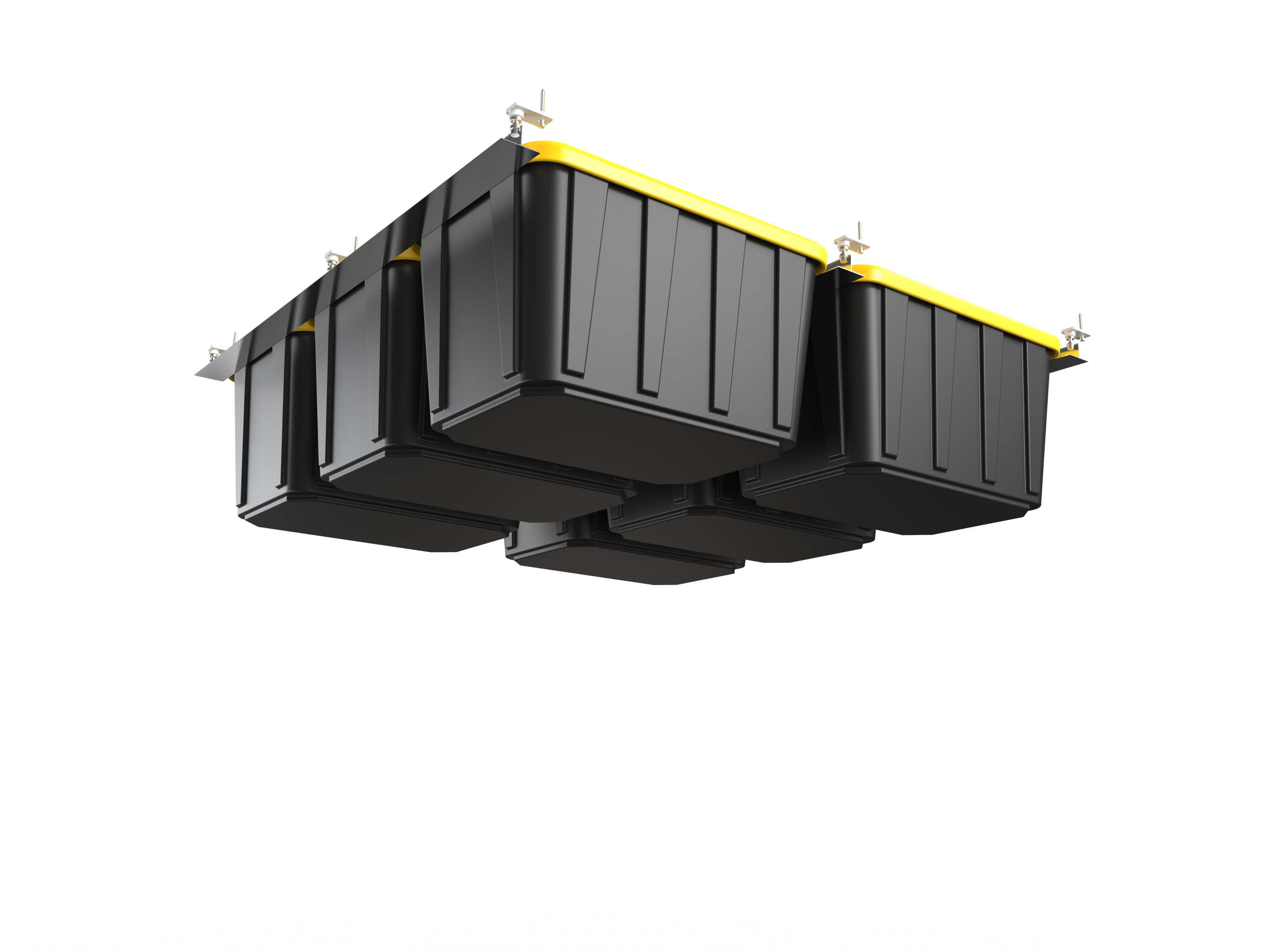 Dura-Lift Elevate Overhead Garage Slide Bin Storage System-BTriple
