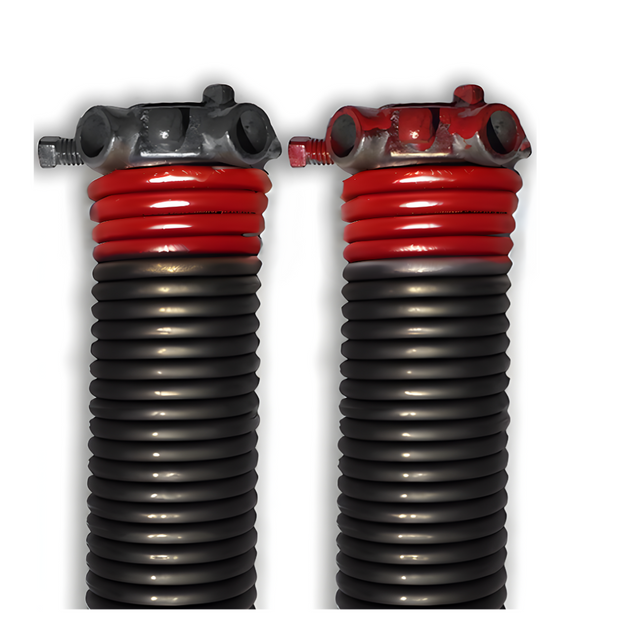 DURA-LIFE E-Coat .225 x 2 x 27 Torsion Spring & 18" Winding Rods