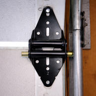 14-Gauge Hinge Powder Coat Black #2
