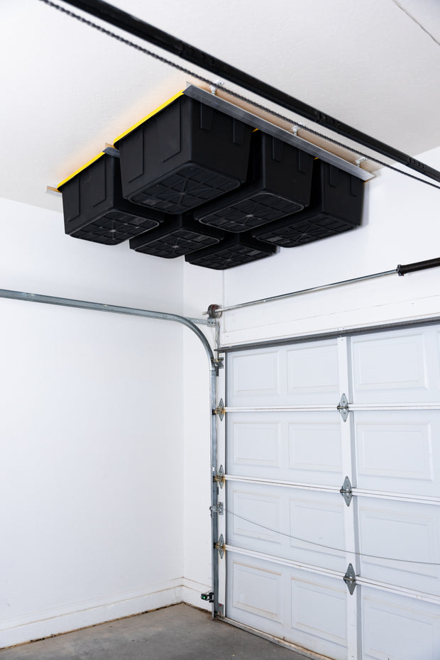 Dura-Lift Elevate Overhead Garage Slide Bin Storage System-BTriple