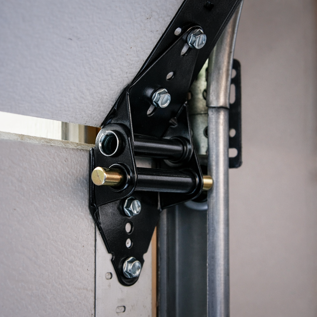 14-Gauge Hinge Powder Coat Black #2