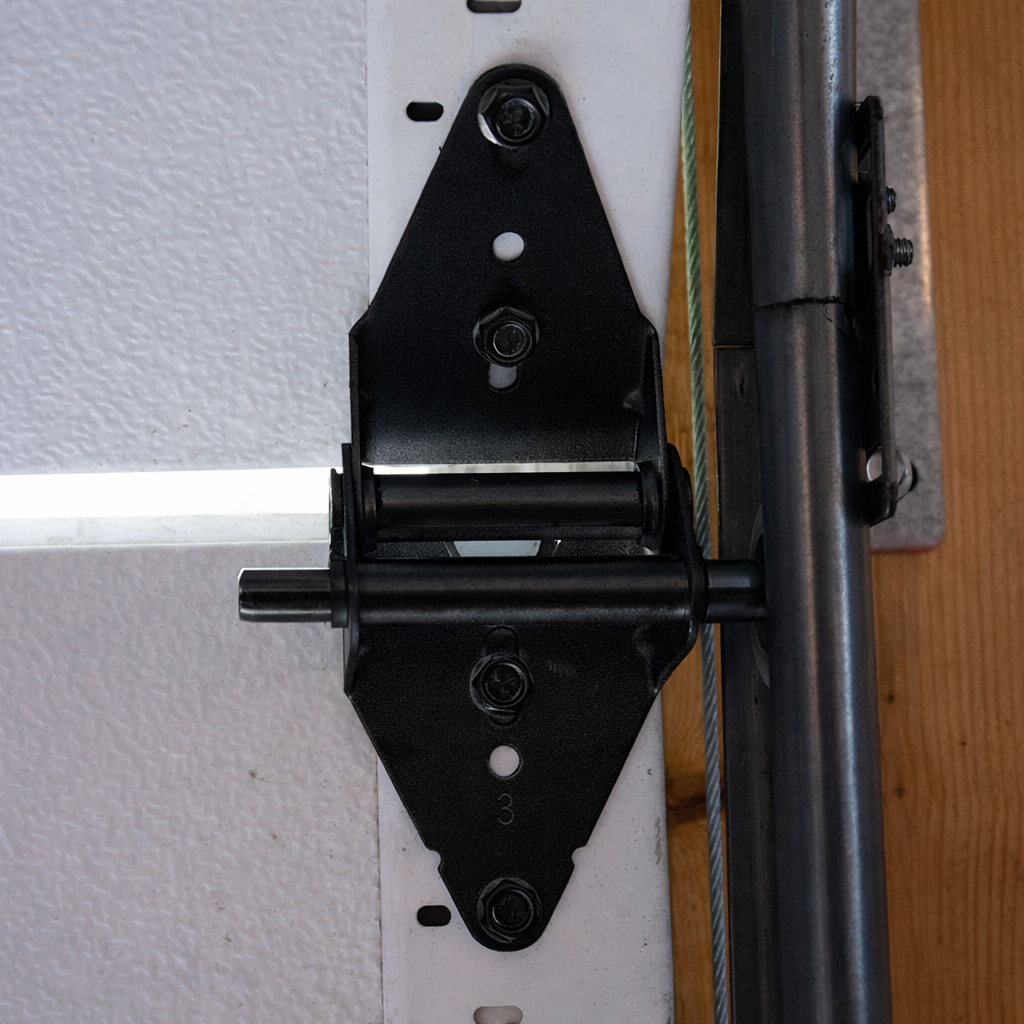 14-Gauge Hinge Powder Coat Black #3