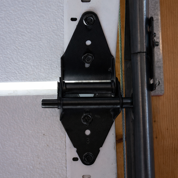 14-Gauge Hinge Powder Coat Black #3
