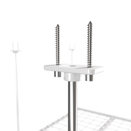 Dura-Lift Elevate Adjustable Height Overhead Garage Door Ceiling Quad L Storage Platform (31 in. W x 124 in D) -PQUADL