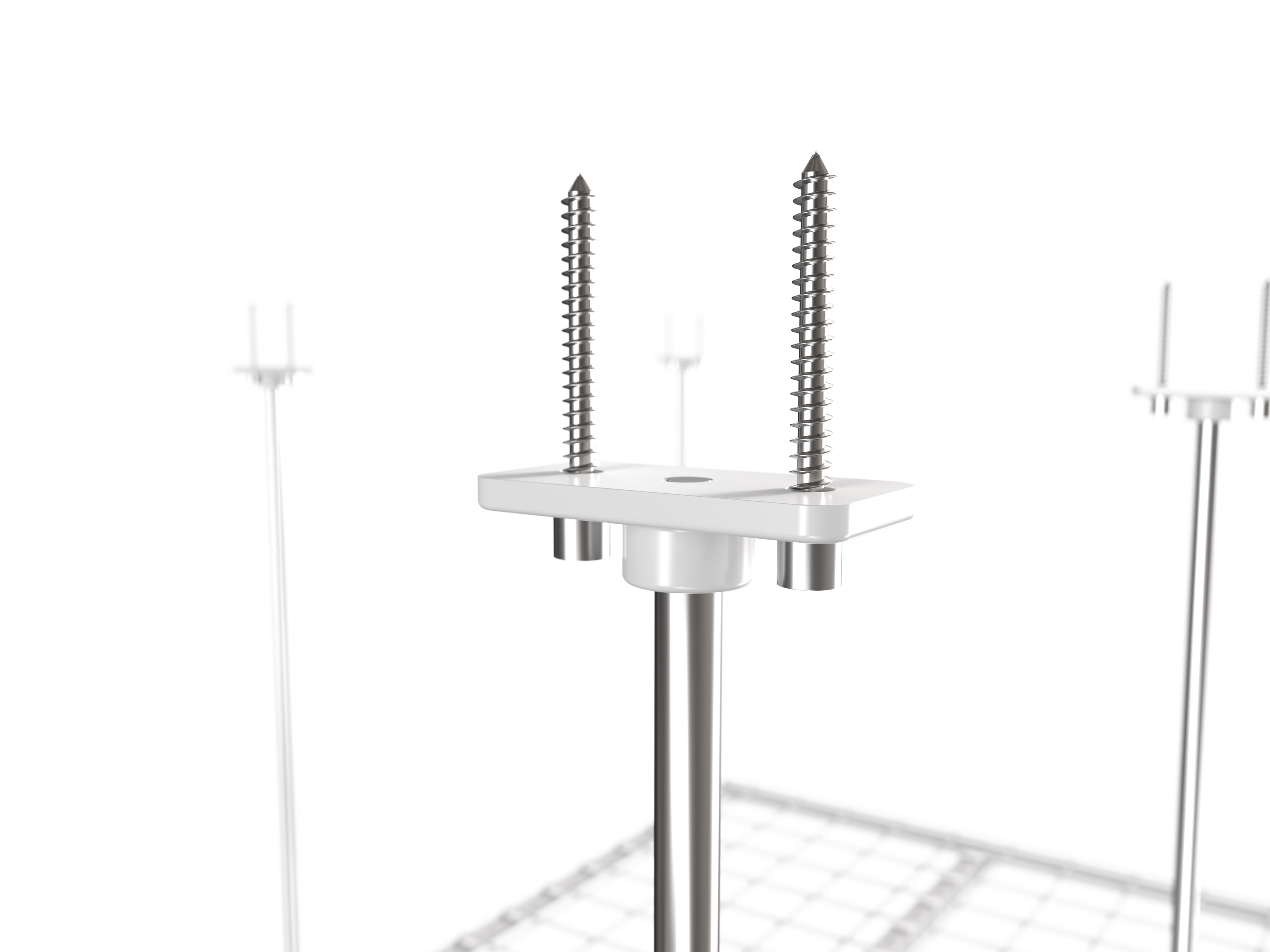 Dura-Lift Elevate Adjustable Height Overhead Garage Door Ceiling Quad L Storage Platform (31 in. W x 124 in D) -PQUADL