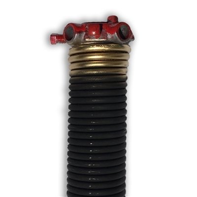 DURA-LIFT .250 Garage Door Torsion Spring (Gold) & 18" Winding Rods