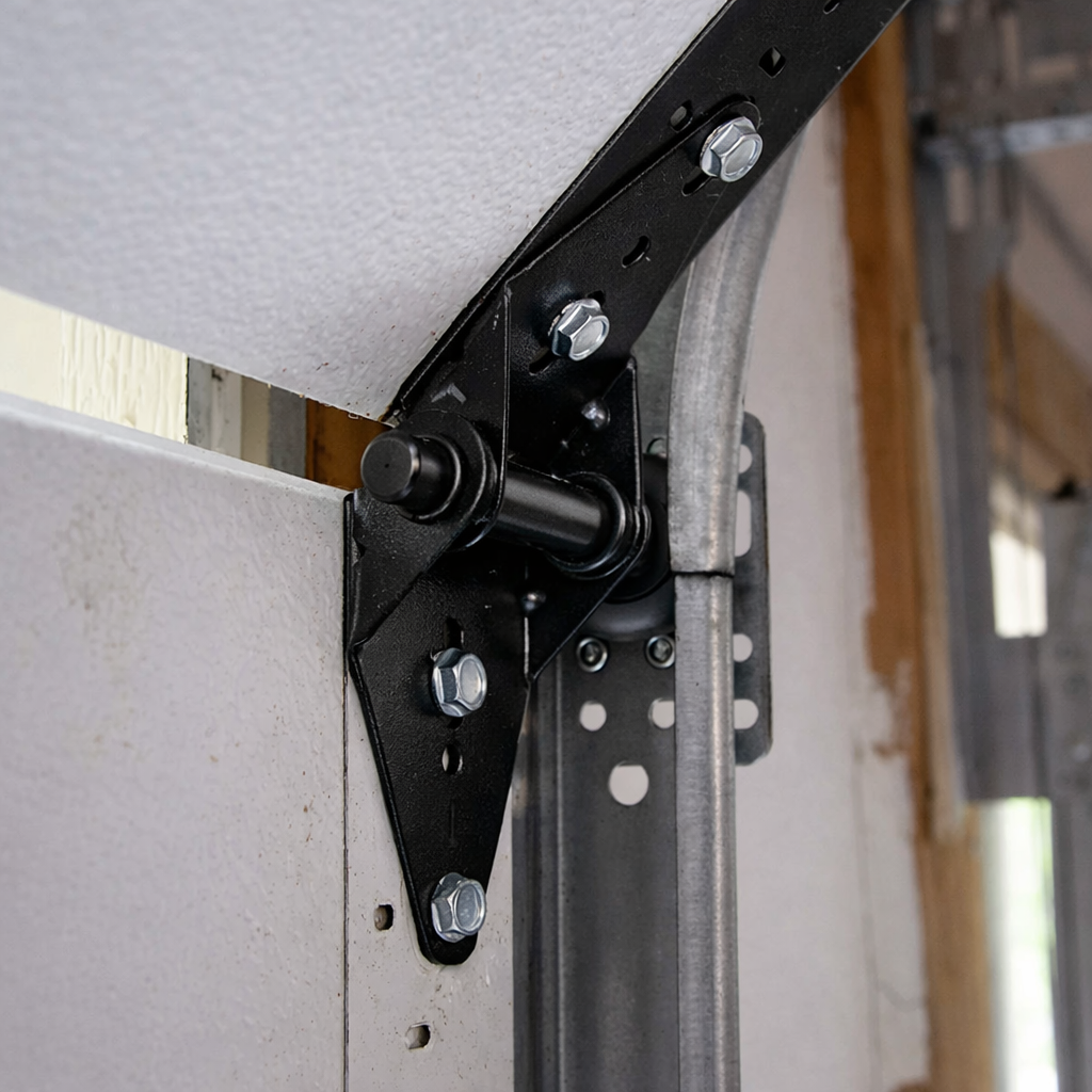 14-Gauge Hinge Powder Coat Black #4