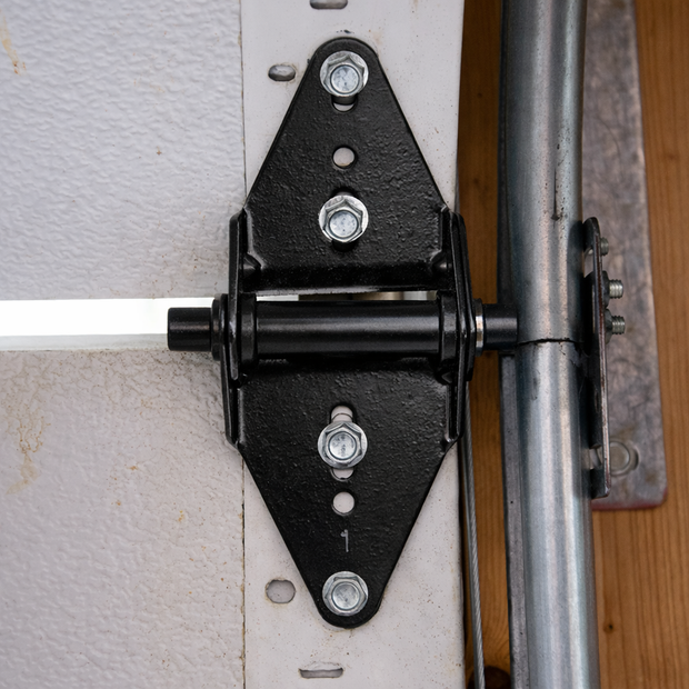 14-Gauge Hinge Powder Coat Black #1