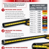 Garage Door Torsion Spring (.262 x 1.75
