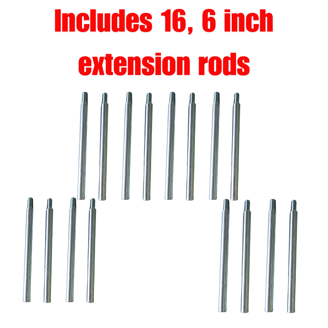 Dura-Lift Elevate Adjustable Height Overhead Garage Door Ceiling Single Storage Platform 24 inch Drop Down-PSingle24