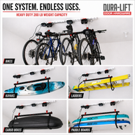 Dura-Lift Elevate Multi-Purpose Lifter | Dual-Motor Electric Ceiling Lift | App-Controlled | 200 lb Capacity