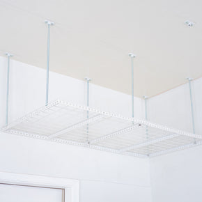 Dura-Lift Elevate Adjustable Height Overhead Garage Door Ceiling Double Storage Platform (31 in W x 62 in D)-PDOUBLE