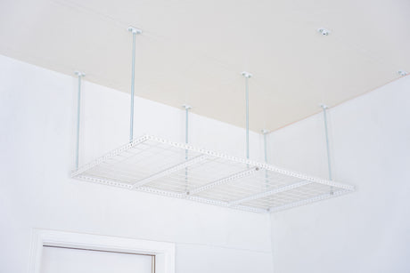 Dura-Lift Elevate Adjustable Height Overhead Garage Door Ceiling Double Storage Platform (31 in W x 62 in D)-PDOUBLE
