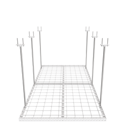 Dura-Lift Elevate Adjustable Height Overhead Garage Door Ceiling Double Storage Platform (31 in W x 62 in D)-PDOUBLE