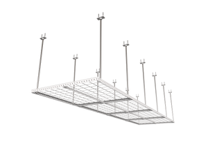 Dura-Lift Elevate Adjustable Height Overhead Garage Door Ceiling Quad In-Line Platform (31 in. W x 124in D)