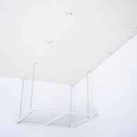 Dura-Lift Elevate Adjustable Height Overhead Garage Door Ceiling Single Storage Platform 24 inch Drop Down-PSingle24