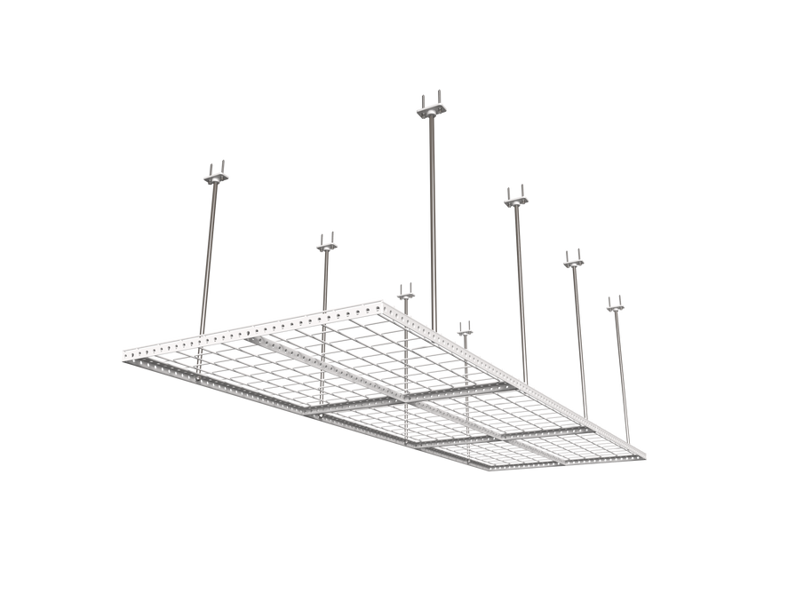 Dura-Lift Elevate Adjustable Height Overhead Garage Door Ceiling Triple In Line Storage Platform  (31 in. W x 93 in D)-PTRIPLE