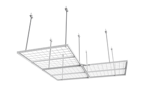 Dura-Lift Elevate Adjustable Height Overhead Garage Door Ceiling Triple L Shaped Platform (31 in. W x 93 in D)