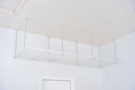Dura-Lift Elevate Adjustable Height Overhead Garage Door Ceiling Triple In Line Storage Platform  (31 in. W x 93 in D)-PTRIPLE
