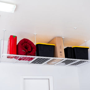 Dura-Lift Elevate Adjustable Height Overhead Garage Door Ceiling Triple In Line Storage Platform  (31 in. W x 93 in D)-PTRIPLE