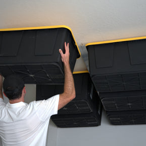 Dura-Lift Elevate Overhead Garage Slide Bin Storage System-BTriple