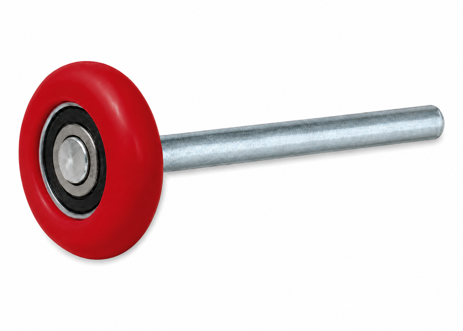 Dura-Lift TrueSeal Garage Door Red Roller, 200K-Cycle Sealed Bearing, 10-Pack