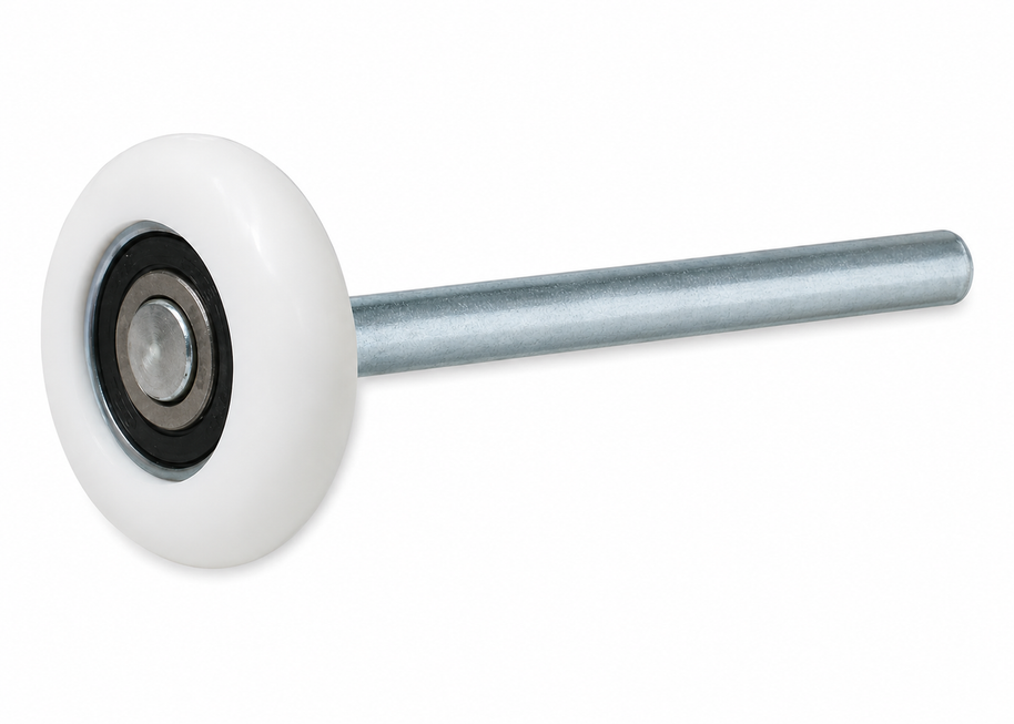 Dura-Lift TrueSeal Garage Door White Roller, 200K-Cycle Sealed Bearing, 10-Pack