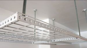 Dura-Lift Elevate Adjustable Height Overhead Garage Door Ceiling Triple L Shaped Platform (31 in. W x 93 in D)