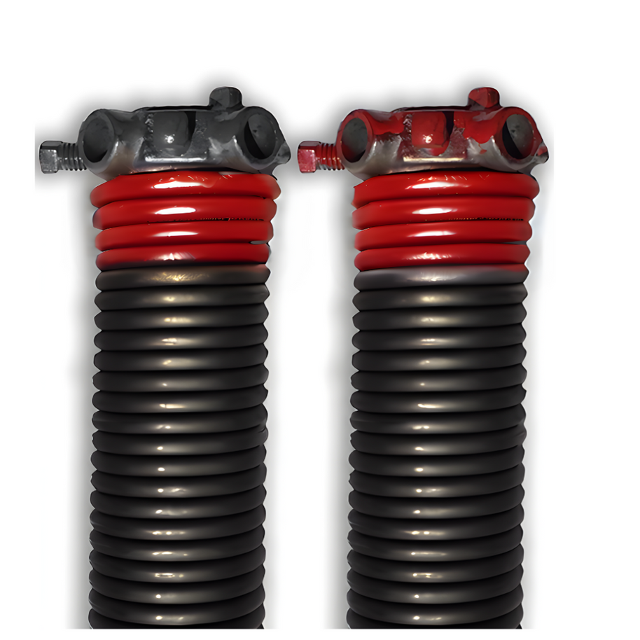 DURA-LIFE E-Coat .225 x 2 x 29 Torsion Spring & 18" Winding Rods