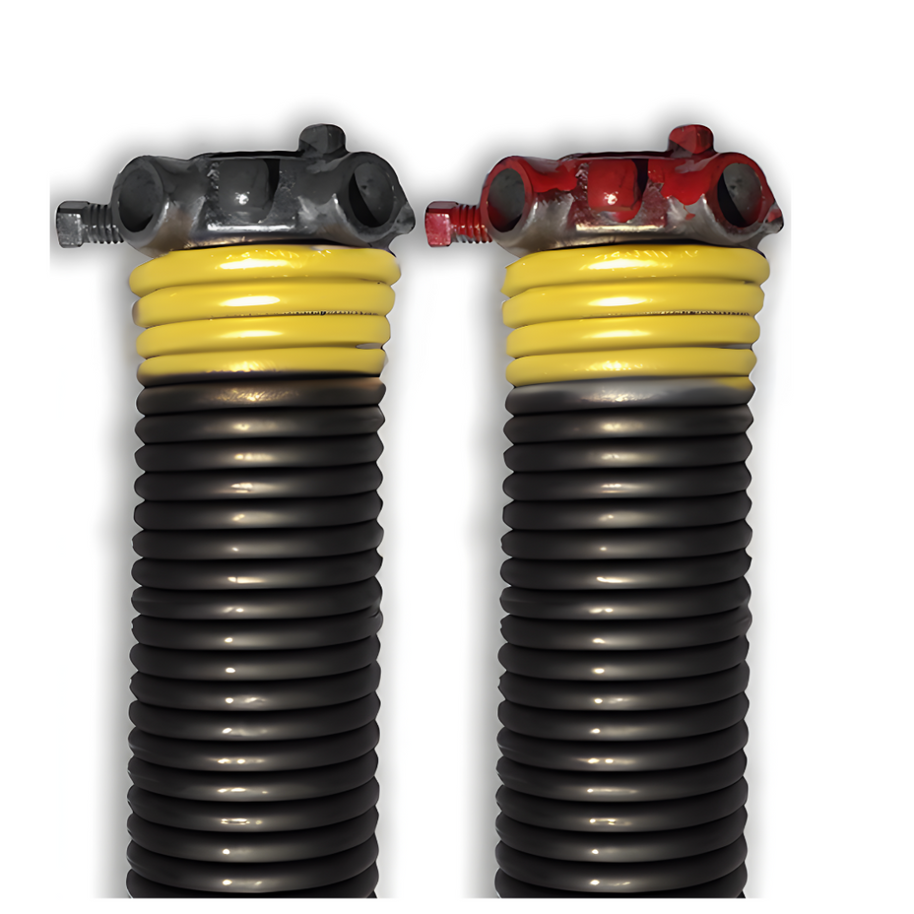 DURA-LIFE Black E-Coat Spring .207 x 2 x 23 (Both - Yellow, Left & Right Wound)-DLTY223EB