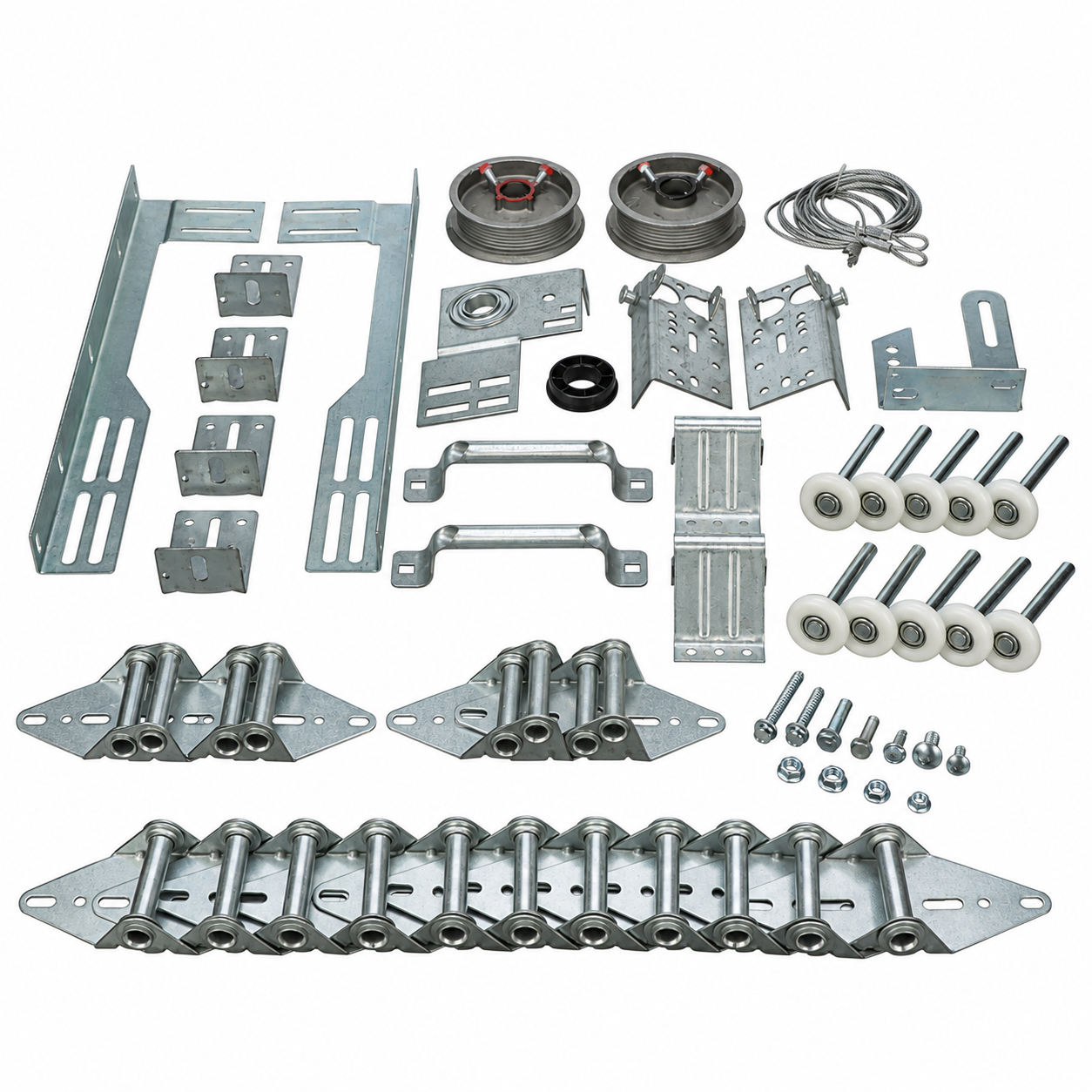 DURA-LIFT 16' x 7' Garage Door Premium Hardware Parts Installation Box-DLK16
