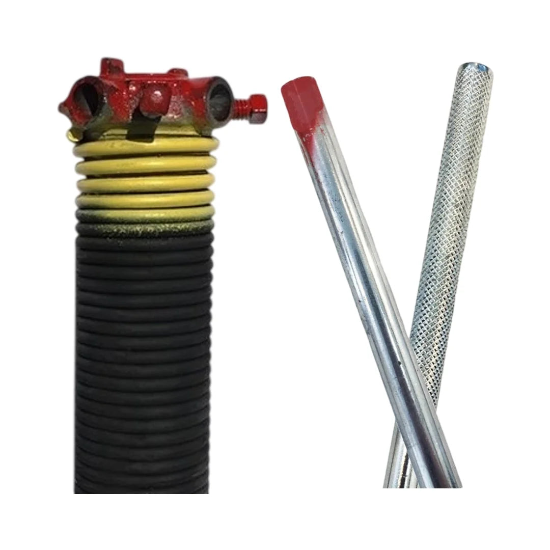 DURA-LIFT .207 Garage Door Torsion Spring (Yellow) & 18