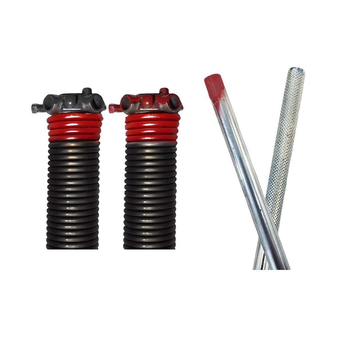 DURA-LIFE E-Coat .225 x 2 x 27 Torsion Spring & 18