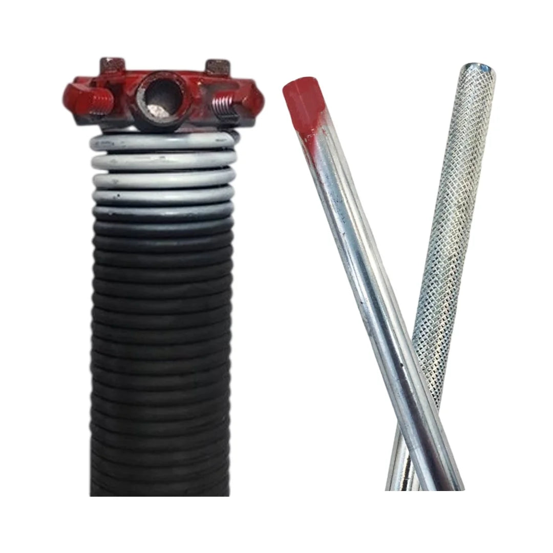 DURA-LIFT .218 Garage Door Torsion Spring (White) & 18