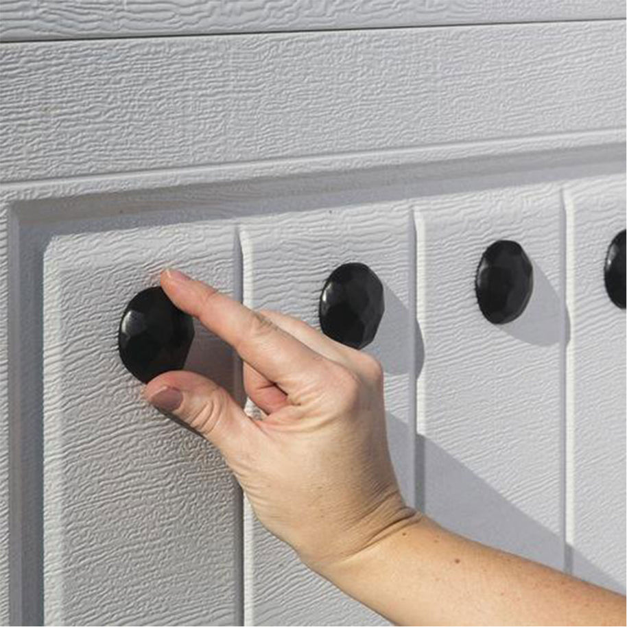 DURA-LIFT Decorative Magnetic Garage Door Faux Nails / Clavos (12 Pack)-DLADMC
