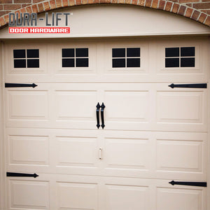 DURA-LIFT Decorative Magnetic Faux Garage Door Windows (32-pack)