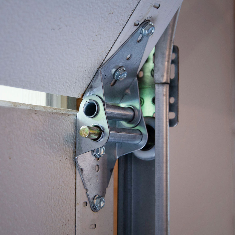 DURA-LIFT #2 Wide-Body Galvanized 14-Gauge Steel Garage Door Hinge-DLH214