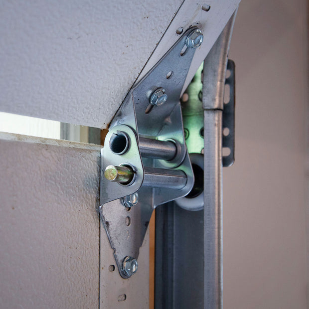 DURA-LIFT #2 Wide-Body Galvanized 14-Gauge Steel Garage Door Hinge-DLH214