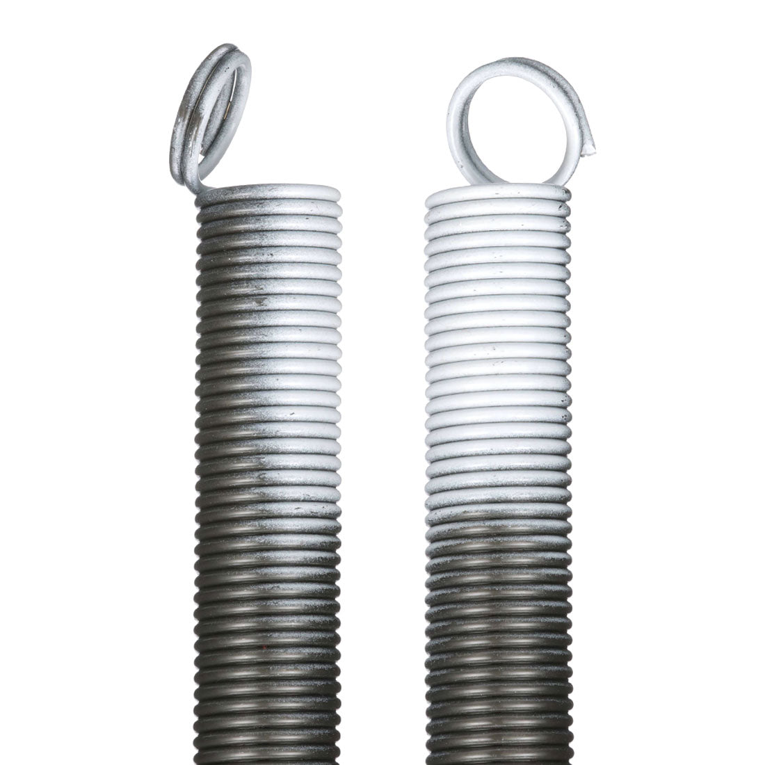 DURA-LIFT Heavy-Duty 2-Pack 110-lb 2-Pack White Steel Garage Door Extension Spring DURA-LIFT Heavy-Duty 2-Pack 110-lb 2-Pack White Steel Garage Door Extension Spring