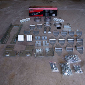 DURA-LIFT 16' x 7' Garage Door Premium Hardware Parts Installation Box