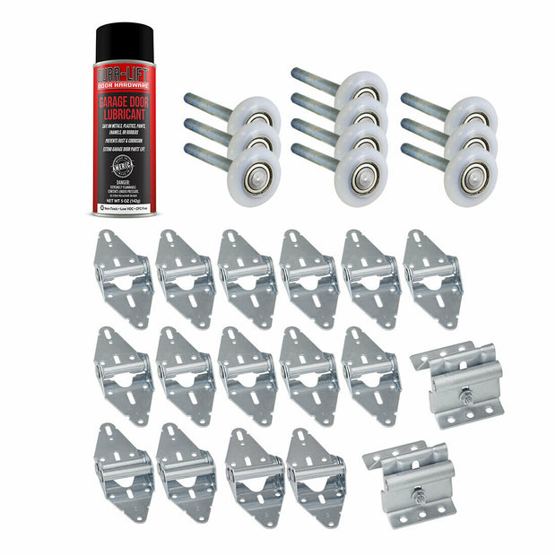 DURA-LIFT Ultra-Life High Performance Garage Door Hardware Repair Kit (for 16' x 7' Doors)-DLKTU167